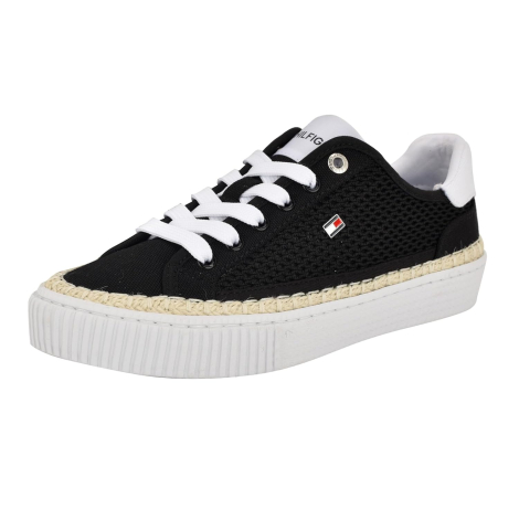 Жіночі текстильні кеди Chirley Tommy Hilfiger 38,5 (8 US) 25 см Чорний 1159849022