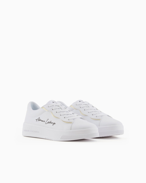 Жіночі кеди Armani Exchange 36 (6 US) 24 см Білий 1159849534