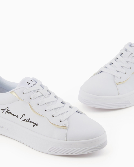 Жіночі кеди Armani Exchange 36 (6 US) 24 см Білий 1159849534