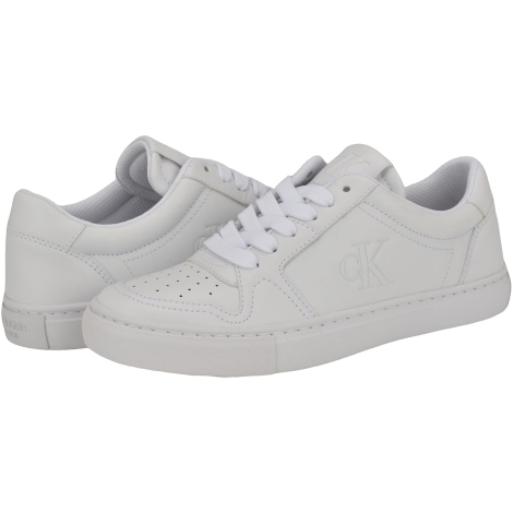 Женские кеды Calvin Klein с логотипом 39,5 (9 US) 25,5 см Белый 1159850190