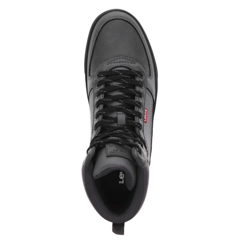 Чоловічі кеди Levi's високі 43 (9,5 US) 27,8 см Сірий 1159850836