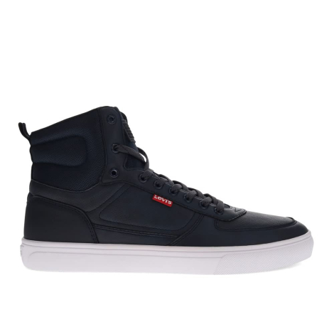 Чоловічі кеди Levi's високі 47 (13 US) 31 см Синій 1159850861