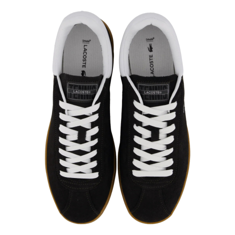 Чоловічі замшеві кеди Lacoste 45 (11,5 US) 29,3 см Чорний 1159851197