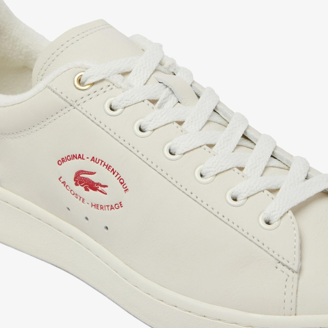 Чоловічі шкіряні кеди Lacoste з технологією Ortholite 44,5 (11 US) 29 см Молочний 1159851737