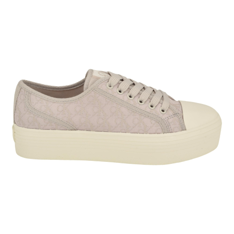 Женские кеды Calvin Klein Brinle с логотипом 39 (8,5 US) 25,5 см Бежевый 1159852507