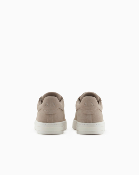 Замшеві кеди Armani Exchange 43 (10 US) 28,5 см Бежевий 1159853266