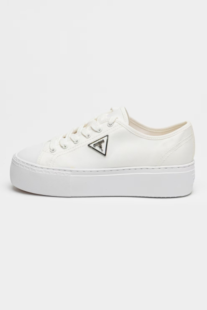 Женские кеды GUESS с логотипом 39,5 (9 US) 26 см Белый 1159854643