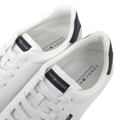 Чоловічі кеди Landis Tommy Hilfiger з логотипом 45,5 (12 US) 30 см Білий 1159855047