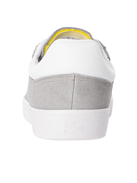 Мужские замшевые кеды Lacoste Baseshot 124 2 46,5 (12,5 US) 29,5 см Серый 1159855117