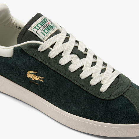 Чоловічі замшеві кеди Lacoste 40,5 (8 US) 26,3 см Зелений 1159855160