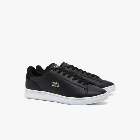 Чоловічі кеди Lacoste 46,5 (12,5 US) 30,5 см Чорний 1159855285