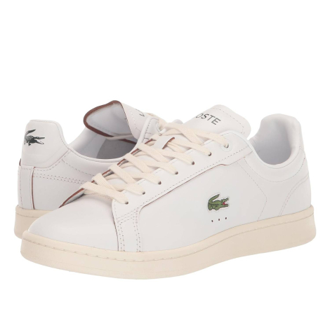 Чоловічі шкіряні кеди Lacoste з технологією Ortholite 45 (11,5 US) 30 см Білий 1159855405