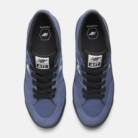 Кеды New Balance Numeric Franky Villani 417 39,5 (6,5 US) 25 см Черный/Синий 1159856044