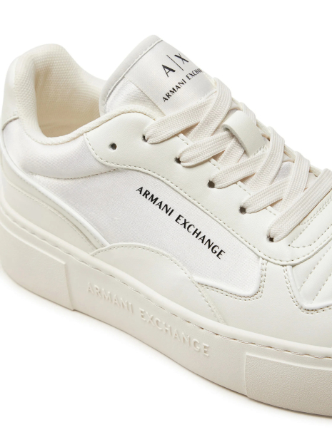 Женские кеды Armani Exchange 36 (6 US) 24 см Белый 1159857018