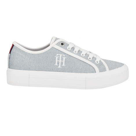 Текстильные кеды Tommy Hilfiger 38 (7,5 US) 24,5 см Голубой 1159858046