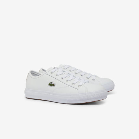 Мужские кожаные кеды Backcourt Lacoste 45 (11,5 US) 29 см Белый 1159860429