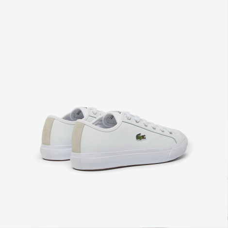 Мужские кожаные кеды Backcourt Lacoste 45 (11,5 US) 29 см Белый 1159860429