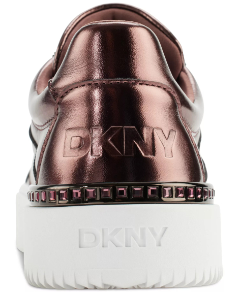 Женские кеды Beverley DKNY с логотипом 37 (6,5 US) 23,5 см Розовый 1159860626