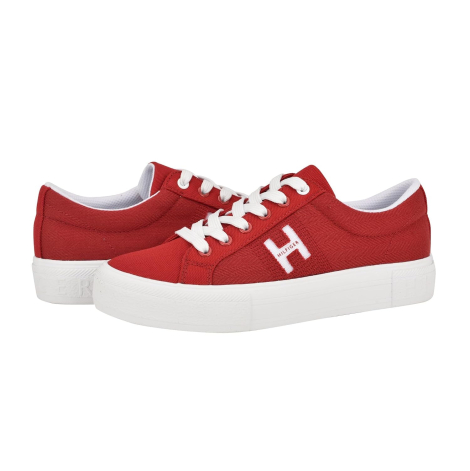 Женские кеды Tommy Hilfiger 36 (6 US) 23,5 см Красный 1159941621
