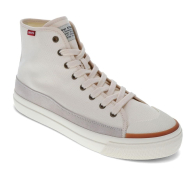 Чоловічі кеди Levi's високі 42 (9 US) 27 см Молочний 1159838317