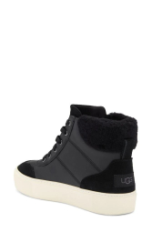 Кожаные высокие кеды Zilo High 39 (6 US) 25 см Черный 1159839079