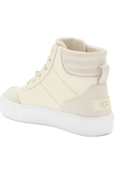 Кожаные высокие кеды Zilo High 2 UGG 38,5 (7,5 US) 25 см Молочный 1159839681