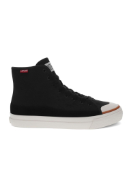 Мужские кеды Levi's высокие 41 (8 US) 26,5 см Черный 1159842197