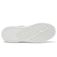 Женские кожаные кеды Aurora Lace-Up Michael Kors 39 (8,5 US) 25 см Золотистый 1159842537