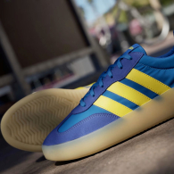 Мужские кеды Adidas Barreda Decode 42 (8 1/2 US) 26,5 см Синий/Желтый 1159843166