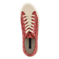 Женские текстильные кеды Tommy Hilfiger с логотипом 40 (9,5 US) 26 см Красный/Молочный 1159846371