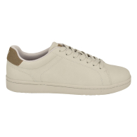 Чоловічі кеди з екошкіри Calvin Klein з логотипом 45 (11,5 US) 30 см Бежевий 1159848010