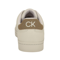 Чоловічі кеди з екошкіри Calvin Klein з логотипом 45 (11,5 US) 30 см Бежевий 1159848010