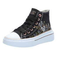 Жіночі кеди Cordova Skechers з вишивкою 39,5 (9,5 US) 26 см Чорний 1159849008