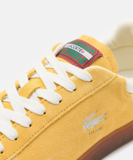 Мужские замшевые кеды Lacoste с технологией Ortholite 42 (9 US) 27 см Желтый 1159849634