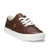 Кожаные кеды Polo Ralph Lauren 36 (5,5 US) 23 см Коричневый 1159849792