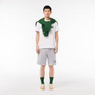 Мужские замшевые кеды Lacoste с технологией Ortholite 40,5 (8 US) 26,3 см Бежевый 1159849913