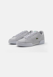 Мужские кожаные кеды Lacoste с технологией Ortholite 47 (13 US) 31 см Серый 1159851754
