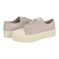 Женские кеды Calvin Klein Brinle с логотипом 39 (8,5 US) 25,5 см Бежевый 1159852507