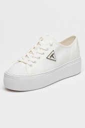 Женские кеды GUESS с логотипом 39 (8,5 US) 25,5 см Белый 1159854644