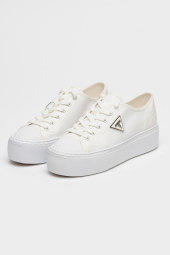 Женские кеды GUESS с логотипом 39,5 (9 US) 26 см Белый 1159854643