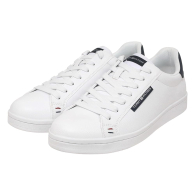 Мужские кеды Landis Tommy Hilfiger с логотипом 45,5 (12 US) 30 см Белый 1159855047