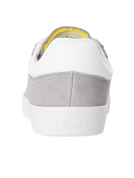 Мужские замшевые кеды Lacoste Baseshot 124 2 46,5 (12,5 US) 29,5 см Серый 1159855117