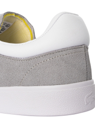 Мужские замшевые кеды Lacoste Baseshot 124 2 46,5 (12,5 US) 29,5 см Серый 1159855117