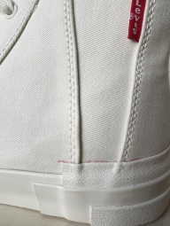 Жіночі високі кеди Levi's 40,5 (9 US) 26,3 см Білий 1159856763