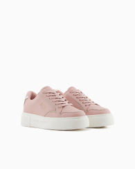 Женские кеды Armani Exchange с блестящей окантовкой 40 (9 US) 25,5 см Розовый 1159858441