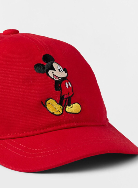 Детская кепка GAP × Disney Mickey Mouse бейсболка 1159848159 (Красный XS/S)