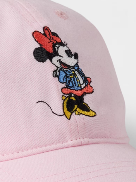 Детская кепка GAP × Disney Minnie Mouse 1159848522 (Розовый XS/S)