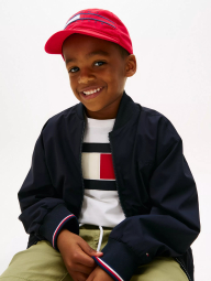 Детская бейсболка Tommy Hilfiger 1159863050 (Красный 4-7) на обхват головы 53 см