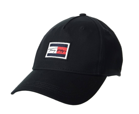 Бейсболка Tommy Hilfiger кепка з логотипом 1159838777 (Чорний One size)