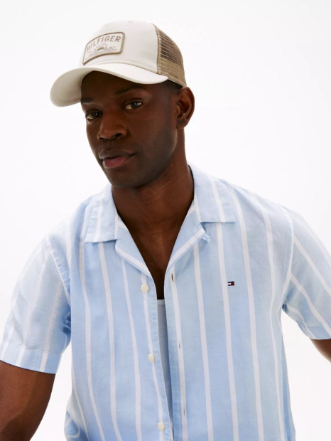 Бейсболка Tommy Hilfiger кепка з логотипом 1159840644 (Бежевий One size)